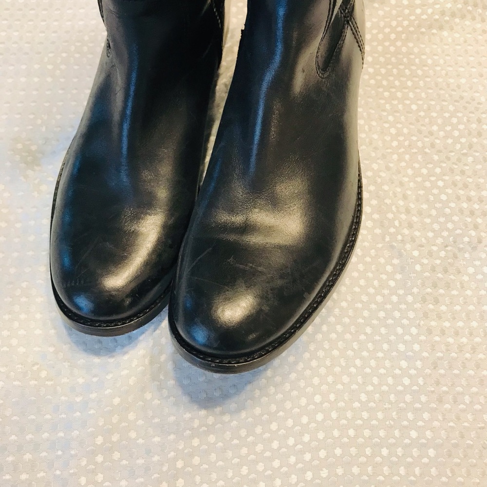 FRYE Melissa inside zip boot in black - Picture 11 of 11